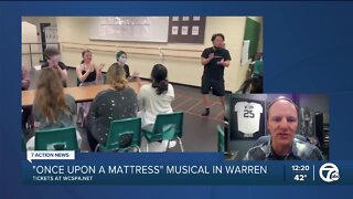 Teen actors back on stage performing "Once Upon a Mattress" in Sterling Heights