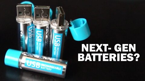 Testing Two Unusual USB Rechargeable Batteries