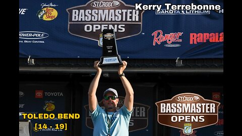BASSMASTER OPEN: Kerry Terrebonne wins at Toledo Bend with 19 pounds 14 ounces