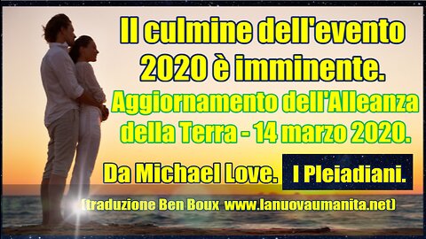 Il culmine dell'evento 2020 è imminente