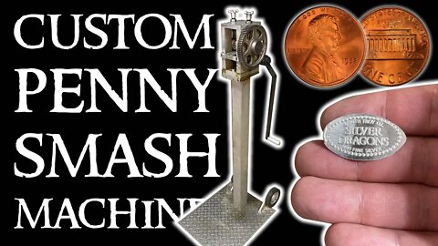 How a Penny Smashing Machine Works - Coin Elongation Machine Video