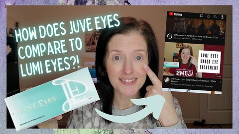How Does Juve Eyes Compare to Lumi Eyes?! || So Long Dark Circles!✌🏻
