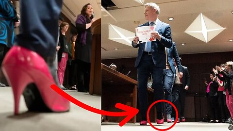 Male Canadian Lawmakers Wear High Heels to Fight Violence Against Women - Heroic or Hilarious?