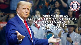 FULL SPEECH REPLAY: President Donald J Trump Delivers Remarks in Summerville, SC | 09-25-2023