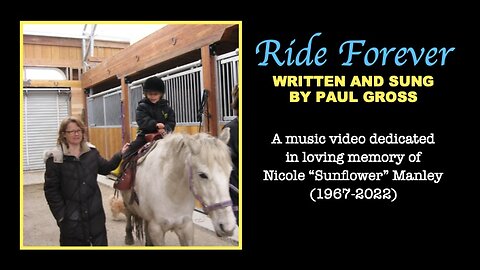 Ride Forever: In loving memory of Nicole “Sunflower” Manley (1967-2022)