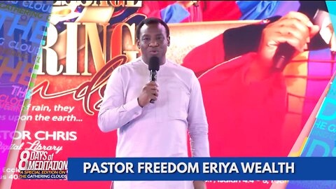 8 Days of Meditation on The Gathering Clouds | Day 2 - Pastor Freedom Eriya Wealth