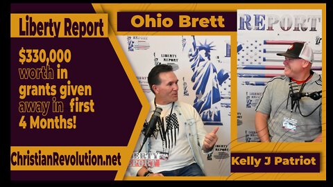 Ohio Brett Leads the Charge in Saving America on Liberty Report with Kelly J Patriot