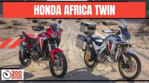 HONDA CRF 1100L AFRICA TWIN new generation with DCT Dual Clutch Transmission
