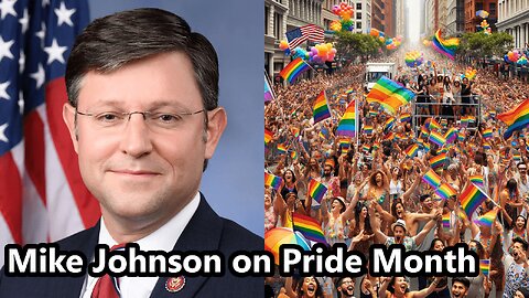 Mike Johnson on Pride Month