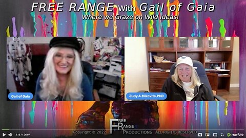 "No Masks-No-Shots-No Way" With Dr Judy Mikovits & Gail of Gaia on FREE RANGE