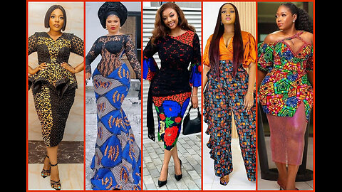 Latest Ankara styles for Ladies 2024 | Asoebi styles 2024