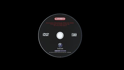 Nintendo Gamecube Game Boy Advance 2002 Preview DVD
