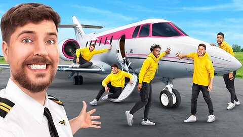 Last To Take Hand Off Jet, Keeps It! | follow mr beast