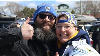 Brewers fans playing hooky from work to go to home opener