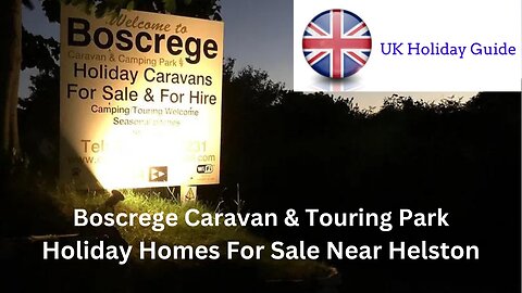 Boscrege Caravan & Touring Park, Caravans For Sale in Cornwall