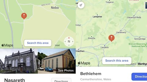 So There is a Nazareth and a Bethlehem in Wales.. 🤔