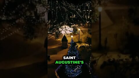 Experience the Enchanting Nights of Lights in Saint Augustine #christmas #christmasmagic #shorts