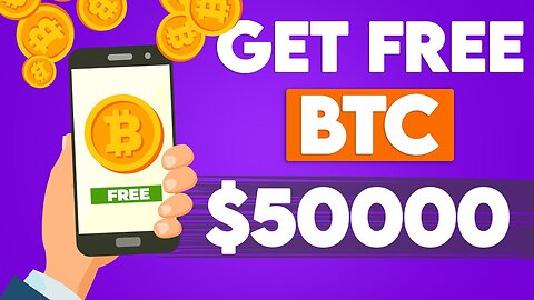 Get 1 FREE Bitcoin Today! ($50,177.90) Make Money Online