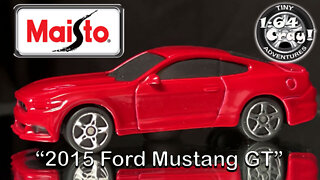 “2015 Ford Mustang GT”- in Red- Model by Maisto