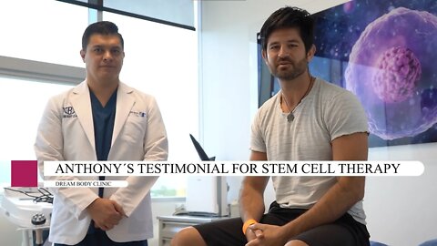 Jason Anthony´s Testimonial for Knee Stem Cell Therapy. His Meniscus is Healed and Bakers Cyst gone