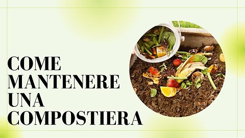 Mantenimento di una compostiera