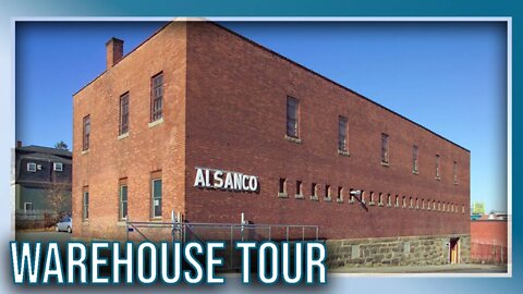 WAREHOUSE TOUR | Exploring an Abandoned Mill with 21,000 SQ FT