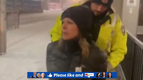 Video of Tamara Lich Arrest!! Sad day for Canada! Freedomconvoy2022