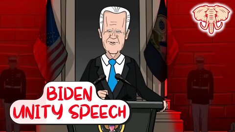 BIDEN Unifying the Country | President FULL Speech 4 REAL😂 [RED ELEPHANT]