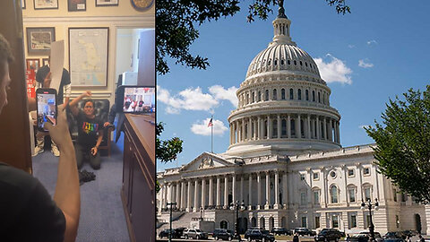 LGBTQ Activist Storm Capitol And Break Into Kevin McCarthy's Office