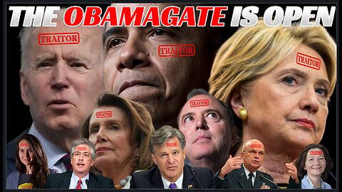 THE OBAMAGATE IS OPEN! | Floatshow [5PM EST]