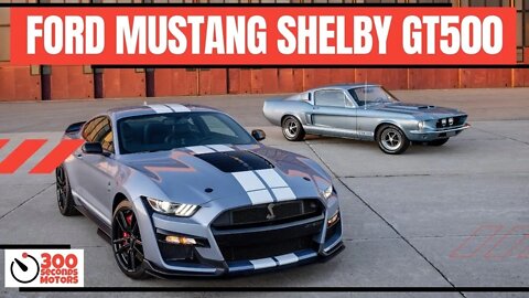 FORD MUSTANG SHELBY GT500 2022 with 760 hp and HERITAGE EDITION