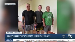 Group partners to create and donate prosthetic limbs to Ukrainian amputees