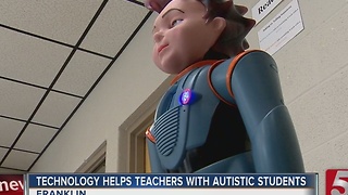 Robot Helps Autistic Students Learn