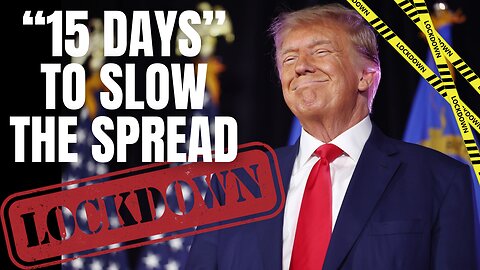 TWO WEEKS TO SLOW THE SPREAD?! TRUMP CALLS OUT PRO LOCKDOWN DEMOCRATS!!!