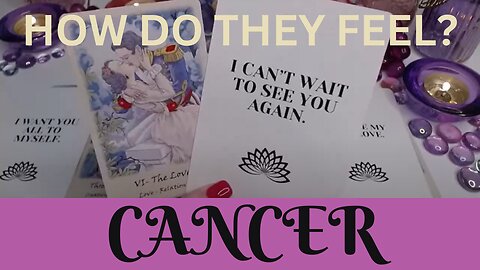CANCER ♋💖THERE'S MORE GOING ON HERE!💖DEEPER FEELINGS THAN YOU KNOW💖CANCER LOVE TAROT💝