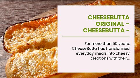 CheeseButta Original – CheeseButta - Gourmet Products