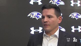Shawn Stepner talks with Baltimore's new defensive coordinator