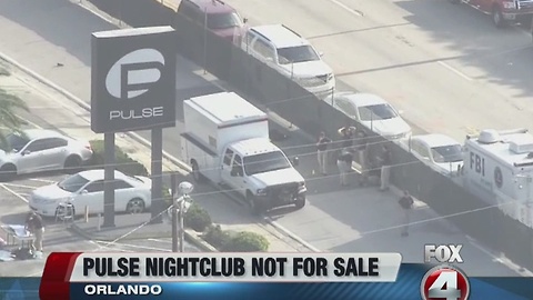 Pulse nightclub not for sale