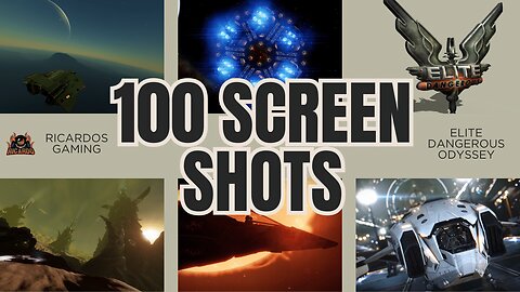 100 Elite Dangerous Screen Shots - In Game Content