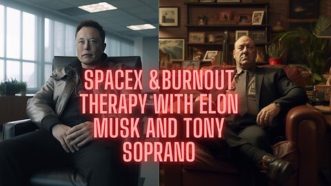 Otherworldly Debate: Elon Musk and Tony Soprano Discuss Aliens and Mars in Therapy