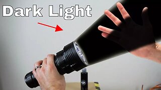 Can Light be Black? Mind-Blowing Dark Light Experiments!