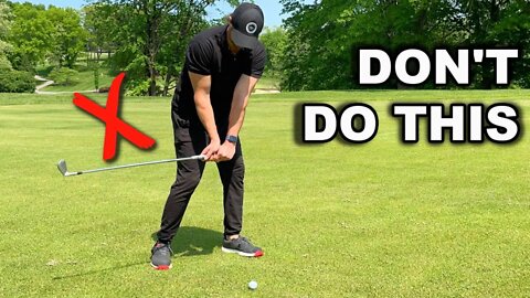 Don't Place Your Takeaway An Easier Golf Swing