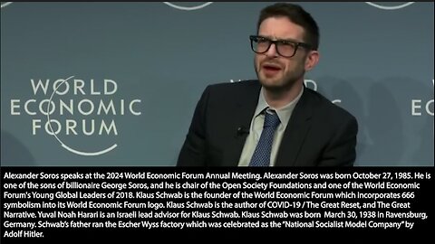World Economic Forum | WEF 2024 | "We Talked About Things In the United States Like Checks & Balances Which Aren't Written Anywhere, But Are Customs & One Man Trump Literally Came In & Just Took That All Away." - Alex Soros