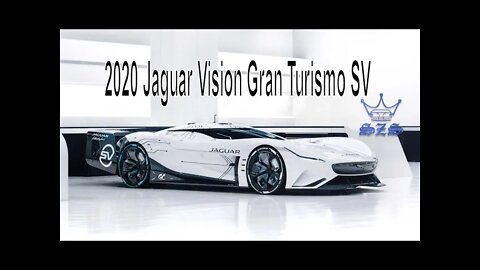 2020 Jaguar Vision Gran Turismo SV 1900HP Concept