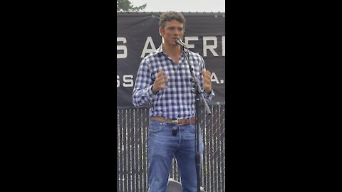 Joe Kent at Patriot Prayer Rally in Washougal