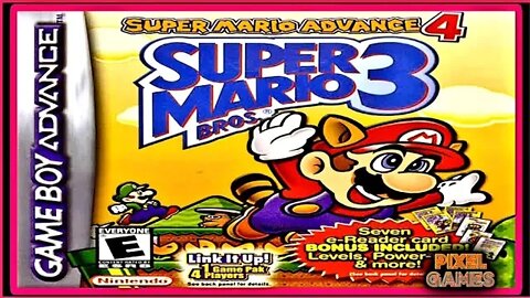 [GAMEPLAY] SUPER MARIO ADVANCE 4 (MARIO 3) (GBA) HD 60 FPS. #gameplay #gba #youtube