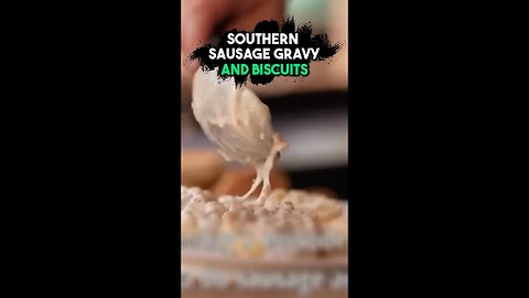 MY Southern Sausage Gravy and Biscuits Secret! 🥘
