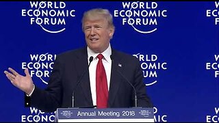 Donald Trump Speaks at Davos 2018 World Economic Forum