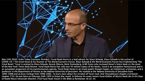 God | "There Are Two Kinds of Gods In the World. There Is One God, About Which We Know Nothing. Then There Is a Completely Opposite Kind of God. The Concrete Law Giver God." - Yuval Noah Harari (May 14th 2018)