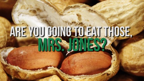 Are You Going to Eat Those, Mrs. Jones?